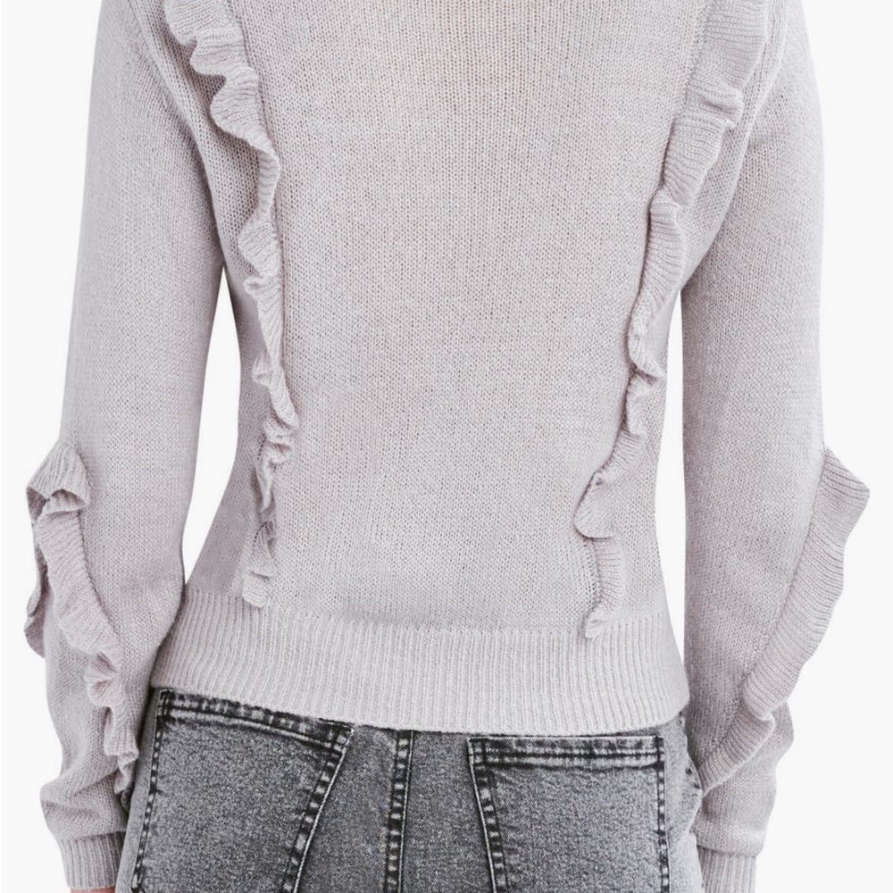 Bcbgeneration Ruffle Sweater New - image 3